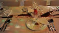 Menüteller 30 Stück / Teller / Geschirr / Speiseteller / Speisegedeck / Essen