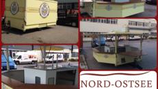 Bierwagen/Schankwagen/Ausschankwagen/Bierpilz/Bierstand/Verkaufswagen mit großer Zapfanlage