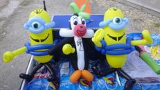 Kunterbuntes Kinderprogramm für Ihr Firmenevent, Ballonclown, Zauberer, Kinderdisco, Kinderparty, Ballontiere, Ballonkünstler, Ballonfiguren, Spielshow, Rateshow, Moderation