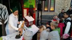 Puppenspiel - Der Schneemann und der Hase