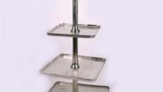 Riesen Etagere aus Metall 130 cm hoch