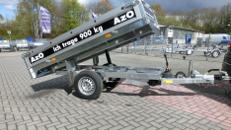 Rückwärts Kipper Saris PKR 1400 mit Handpumpe