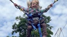 4er Bungee Trampolin mieten / Bungy Trampolin Verleih / Bungee-Trampolin / Bungeetrampolin