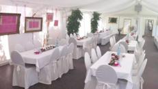 Firmenfeier, Hochzeit, Geburtstag, Jubiläum - mobile Location + Ausstattung für Ihr Event 101 - 200 Personen first class