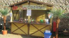Markthütte, Marktbude, Verkaufsstand, Weihnachtsmarkthütte, Holzbude, Hütte