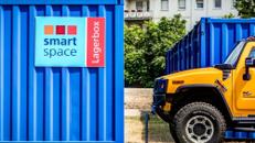 Witterungsbeständige Außencontainer mit Revierdienst vor Ort in Mannheim