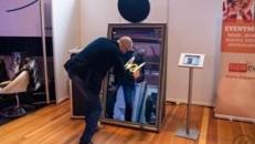 FotoSpiegel inkl.Betreuung +400 Drucke und Haftpflichtversicherung, Fotoaktion, Fotoautomat, Selfie