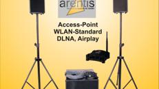 Musikanlage - Soundsystem - Satellitenanlage - HK-Audio - Lautsprecher drahtlos für WLAN / Airplay / DLNA - 600 Watt RMS Gesamtleistung teilen sich in 300 Watt im Bass