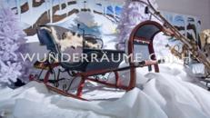 10 Schlitten / Pferdeschlitten - Nostalgie; WUNDERRÄUME GmbH vermietet: Dekoration / Kulisse für Event, Messe, Veranstaltung, Incentive, Mitarbeiterfest, Firmenjubiläum