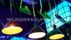 Baulampe - Industrielampe - WUNDERRÄUME GmbH vermietet: Dekoration/Kulisse für Event, Messe, Veranstaltung, Incentive, Mitarbeiterfest, Firmenjubiläum