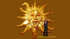 Sonne - XL-Installation
