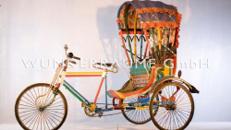 20x Rikscha; Original und fahrtüchtig! WUNDERRÄUME GmbH vermietet: Dekoration/Kulisse für Event, Messe, Veranstaltung, Incentive, Mitarbeiterfest, Firmenjubiläum