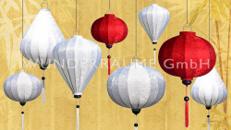 Lampion-Set ASIA (4-teilig)