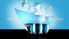 Weißes Schiff, mit Tröten - WUNDERRÄUME GmbH vermietet: Dekoration/Kulisse für Event, Messe, Veranstaltung, Incentive, Mitarbeiterfest, Firmenjubiläum