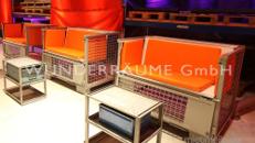 Sofa "Industrial" - WUNDERRÄUME GmbH vermietet: Dekoration/Kulisse für Event, Messe, Veranstaltung, Incentive, Mitarbeiterfest, Firmenjubiläum