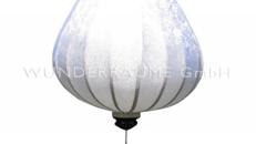 Asiatischer Lampion L, weiß