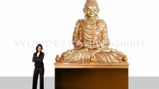 Buddha Statue XXL - WUNDERRÄUME GmbH vermietet: Dekoration/Kulisse für Event, Messe, Veranstaltung, Incentive, Mitarbeiterfest, Firmenjubiläum