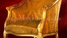 Elegante Barockstühle - WUNDERRÄUME GmbH vermietet: Dekoration / Kulisse für Event, Messe, Veranstaltung, Incentive, Mitarbeiterfest, Firmenjubiläum