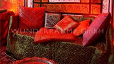 Sofa Orient 2 - WUNDERRÄUME GmbH vermietet: Dekoration/Kulisse für Event, Messe, Veranstaltung, Incentive, Mitarbeiterfest, Firmenjubiläum