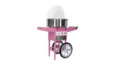 Nostalgische Zuckerwattemaschine mieten – Inklusive Wagen & Schutzhaube