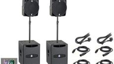 Musikanlage 3400 Watt reine Musikleistung inkl. Anlieferung/Abholung und Aufbau/Abbau innerhalb von Frankfurt am Main
