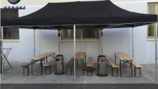 Partyzelt 3x6 Meter Pro PVC Feuerfest