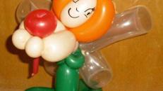 Cartoonladies Ballonfiguren / Ballonkünstlerin