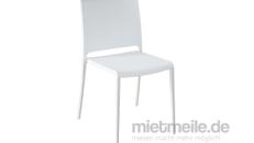 Designstuhl Mya Weiss mit Reihenverbinder