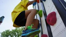 Mobile Kletterwand Kletterlaufband