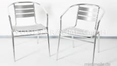 Aluminium Stuhl - WUNDERRÄUME GmbH vermietet: Dekoration/Kulisse für Event, Messe, Veranstaltung, Incentive, Mitarbeiterfest, Firmenjubiläum