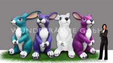 Hase XXL - WUNDERRÄUME GmbH vermietet: Dekoration/Kulisse für Event, Messe, Veranstaltung, Incentive, Mitarbeiterfest, Firmenjubiläum