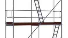 Fassadengerüst 12m Breit, Arbeitshöhe 6,30m
