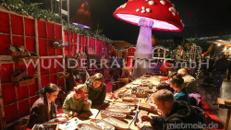 Basteln unterm Fliegenpilz - WUNDERRÄUME GmbH vermietet: Dekoration/Kulisse für Event, Messe, Veranstaltung, Incentive, Mitarbeiterfest, Firmenjubiläum