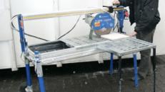 Fliesenschneider, Steinschneider bis 120 cm Schnittlänge, Elektro