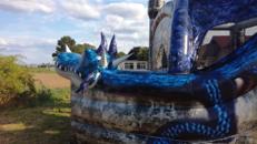 Hüpfburg Drache Siegfried