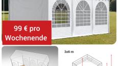 Festzelt Eventzelt Partyzelt ab 99,-- € pro Wochenende ! Zeltverleih, Zelte mieten Deutschlandweit