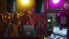 PA-Soundsystem 1400W/150 Pers., Aktiv-System 2.1,1x Sub,2x Satellit, USB,SD, Mikro, Mischpult, BT