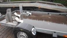 Motorradanhänger für drei grosse Motorräder