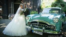 Oldtimer Hochzeitsauto Packard mieten