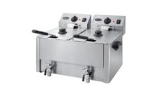 Profi Doppel-Fritteuse mieten (2x 8 Liter) – Gastro-Fritteuse für Event & Catering