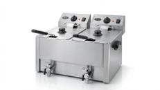 Profi Doppel-Fritteuse mieten (2x 8 Liter) – Gastro-Fritteuse für Event & Catering