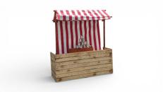 Dosenwerfen im Jahrmarkt-Stil mieten | Das Wurfspiel für Ihr Event