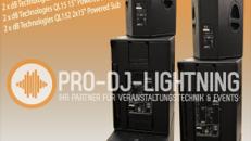 dB Technologies Forty Line Powered System, PA DJ Anlage, Bass, Beschallungsanlage, DJ Anlage, Musikanlage, Partyanlage, Tonanlage, Subwoofer, Lautsprecher, Soundsystem