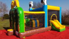 Hüpfburg Zooparty Marvi mieten für 1 Tag für 135 € für Veranstaltungen, Hochzeiten, Events, Kirmesfeier, Kindergeburtstag