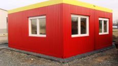 Bürocontainer - Lagerraum - Lagercontainer 36 qm - Elsdorf - 1250 qm Abstellfläche eingezäunt