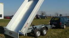 BOBB Dreiseitenkipper Hochlader 3.000 kg gebremst E - Pumpe / 100 km/h
