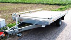 Karibik PKW Transportanhänger Autotransporter 1500 kg gebremst 100 km/h