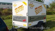 Gost-Bike geschlossener 1er Motorradanhänger 1300 kg gebremst 100 km/h