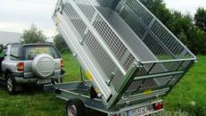Rückwärtskipper Dreiseitenkipper Baggertransporter von 1500 kg bis 3500 kg ab 12 € preiswert mieten