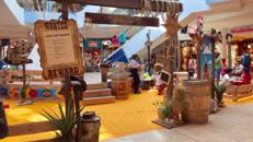 COWBOY & INDAINER DEKO / Kulisse / Tipizelt